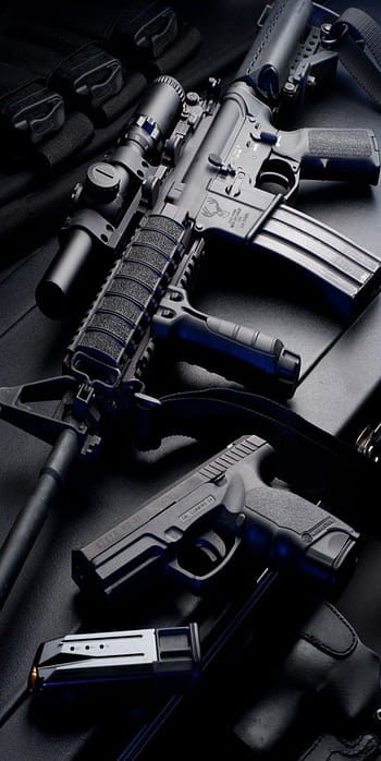 AKM Wallpaper 4K Assault rifle PUBG MOBILE 3075