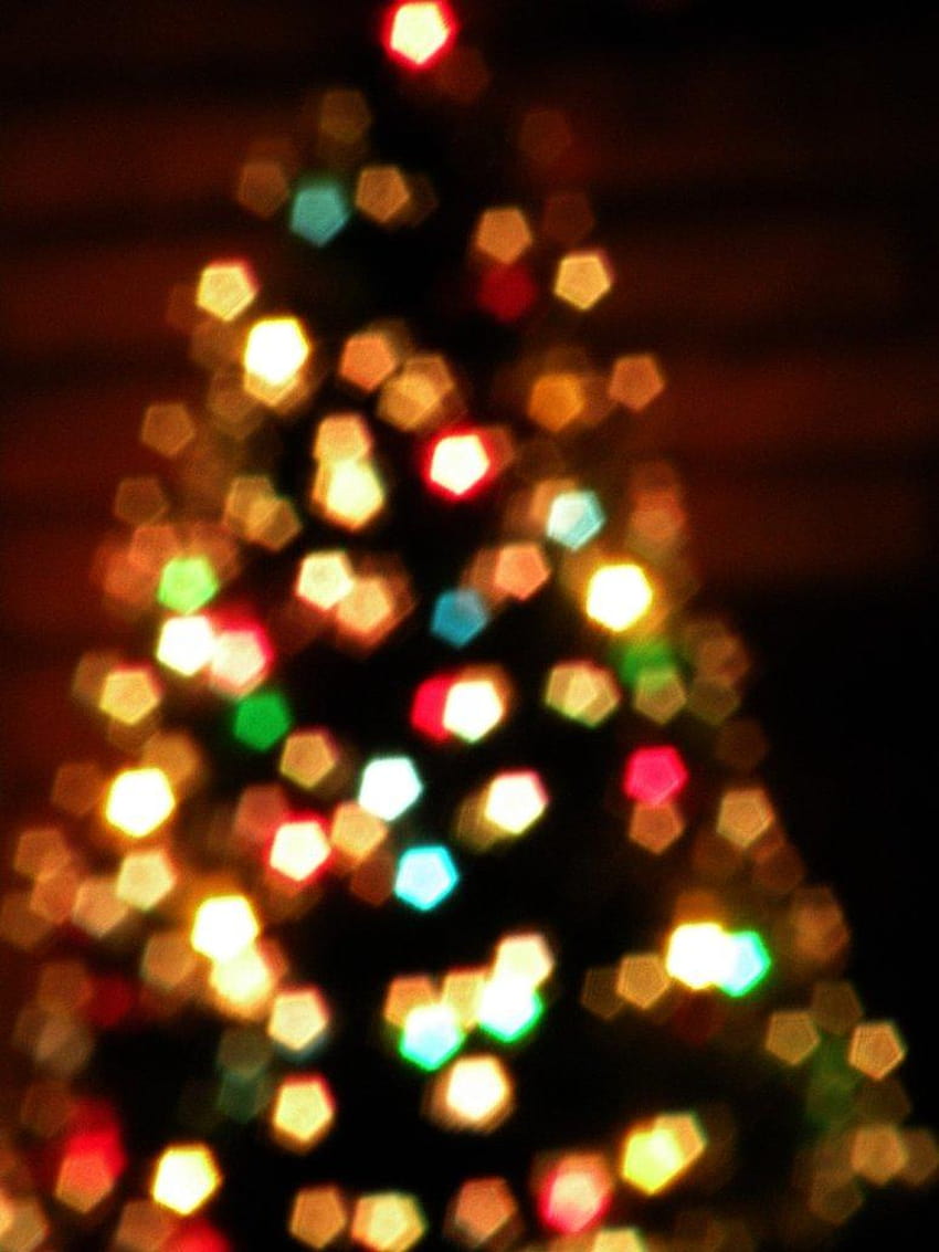 Christmas Tree Bokeh, abstract christmas tree HD phone wallpaper | Pxfuel