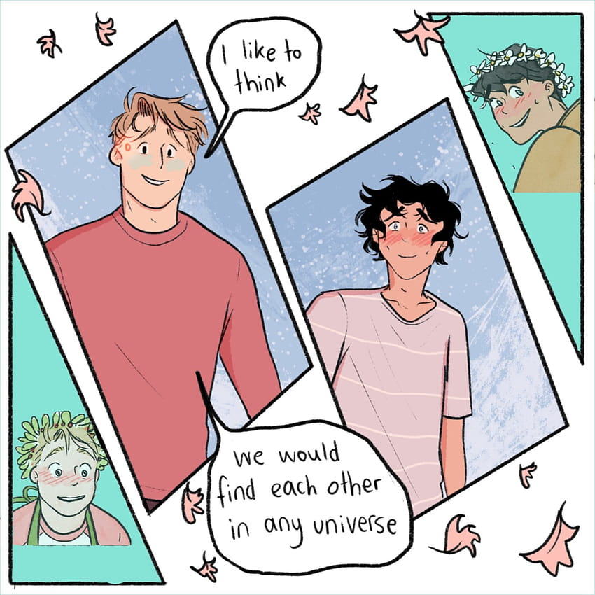 terrible memes about great characters, heartstopper nick and charlie HD phone wallpaper