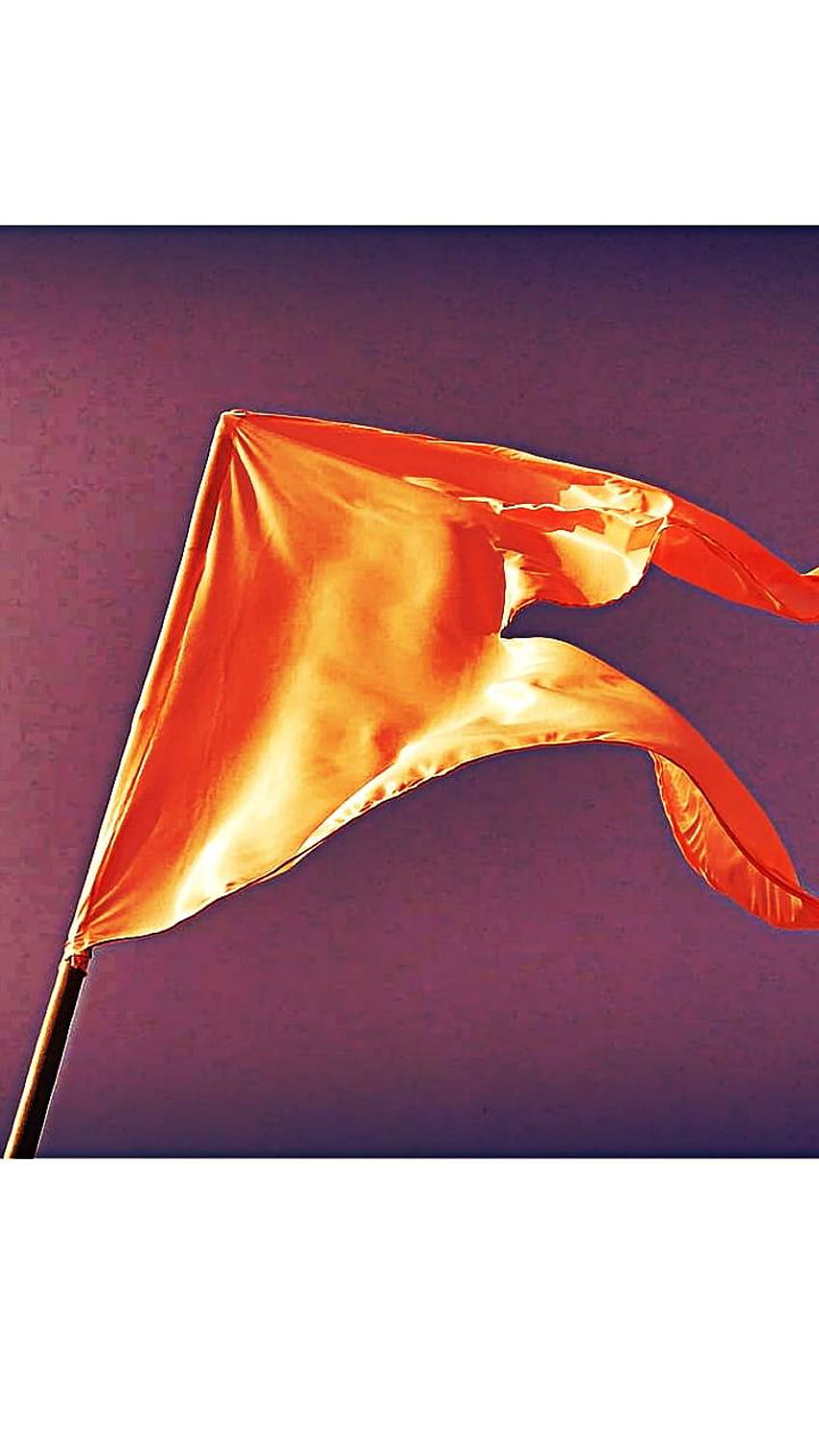 Bhagwa oleh Pulkit887880, bendera bhagwa wallpaper ponsel HD
