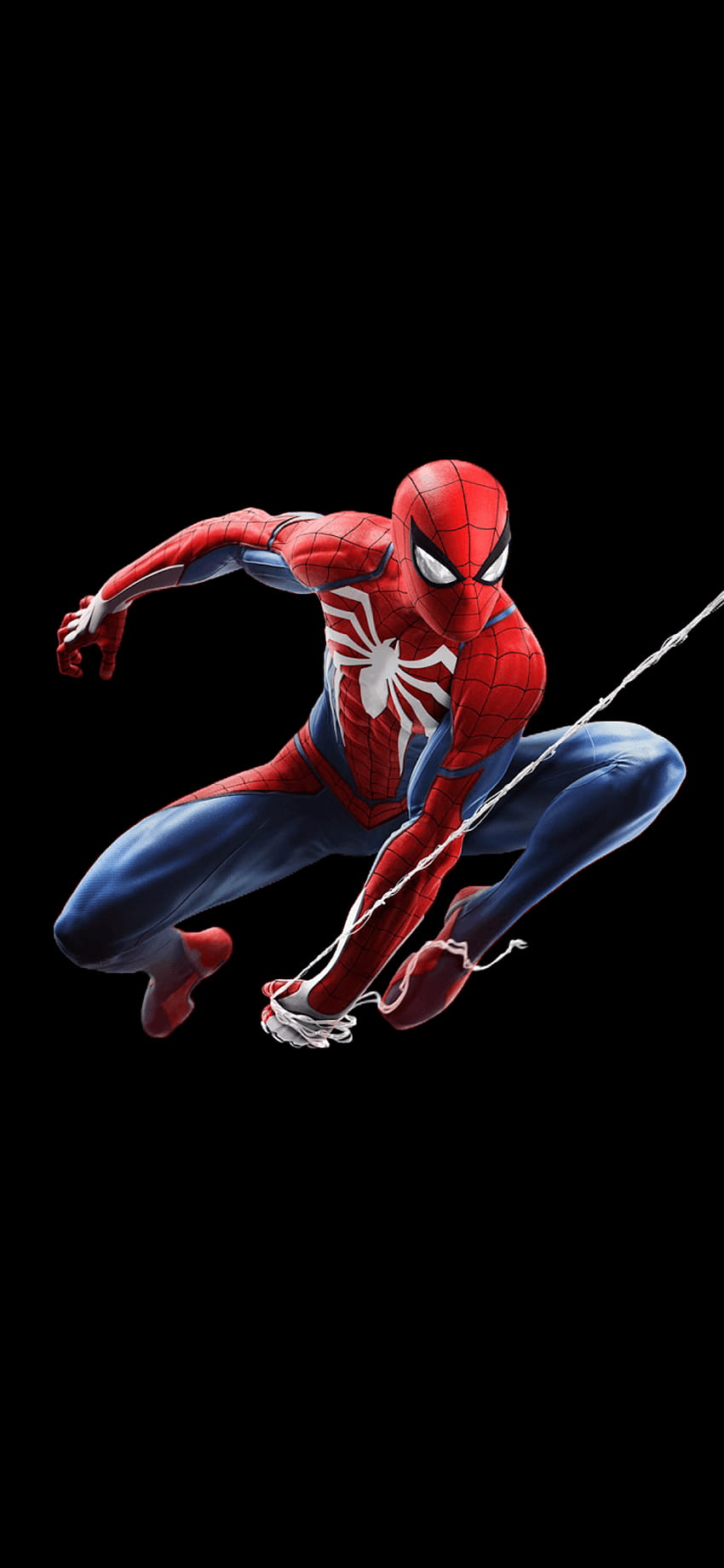 red spider man HD phone wallpaper