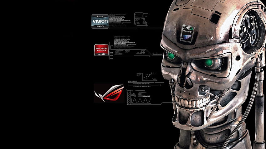 Terminator, DeviantART, ATI Radeon, AMD ...sf.co.ua, amd gaming Wallpaper HD