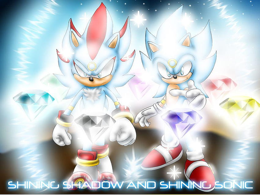 Sonic Adventure 2 Glowing Hyper Sonic & Hyper Shadow 