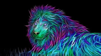 Page 2 | lion neon HD wallpapers | Pxfuel