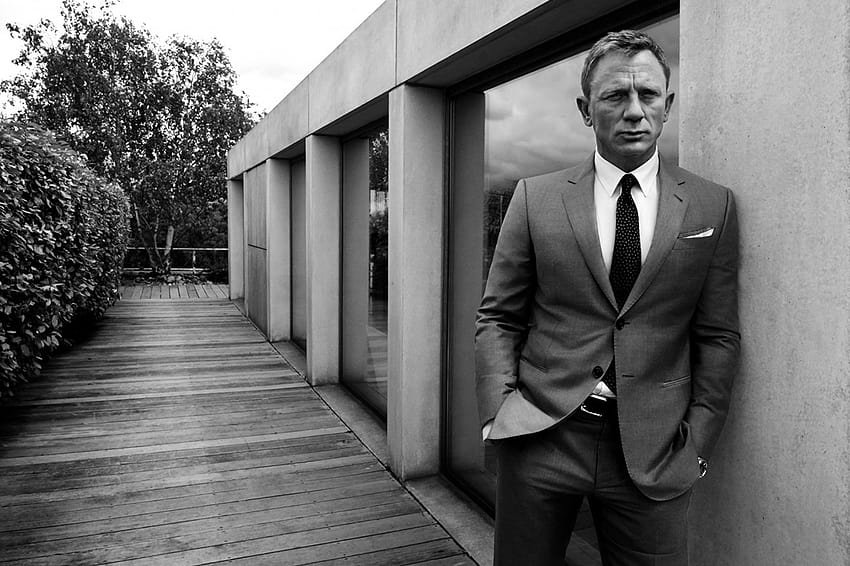 Daniel Craig James Bond 007 Espectro Esquire, espectro de James Bond fondo de pantalla