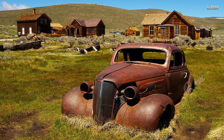 Rusty Old Car 1620 Site, abandoned car HD wallpaper