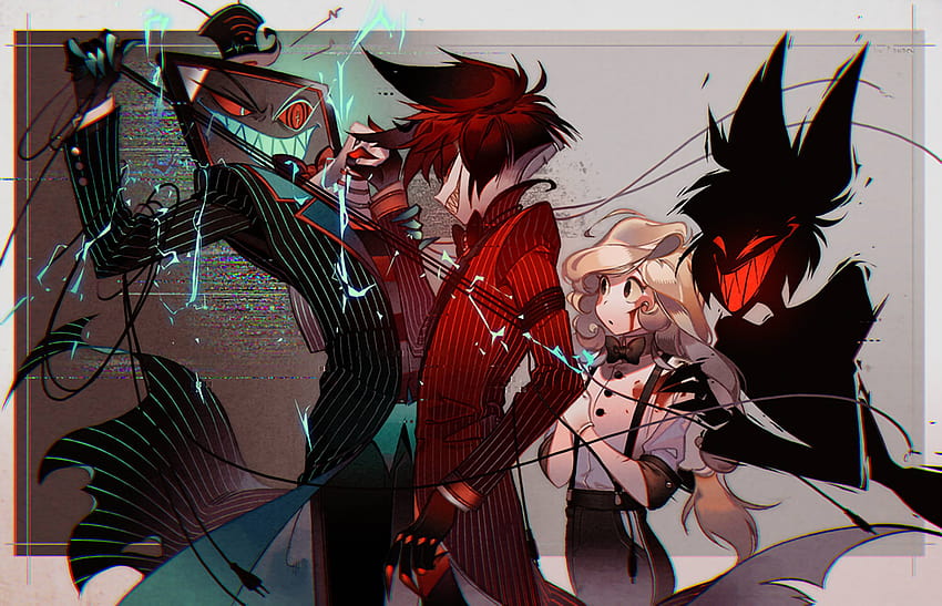 alastor is the fam in hazbin hotel like foreal UwU the anime hentai queen  forever - Illustrations ART street