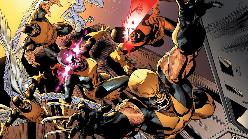 Wolverine dan The Original X, halaman komik Wallpaper HD