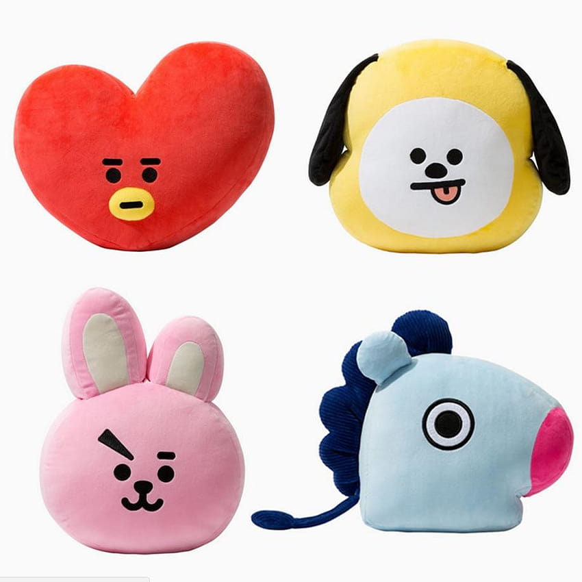 2018 novo Kpop Bangtan meninos BTS bt21 Vapp travesseiro almofada quente reforço, almofada chimmy Papel de parede de celular HD