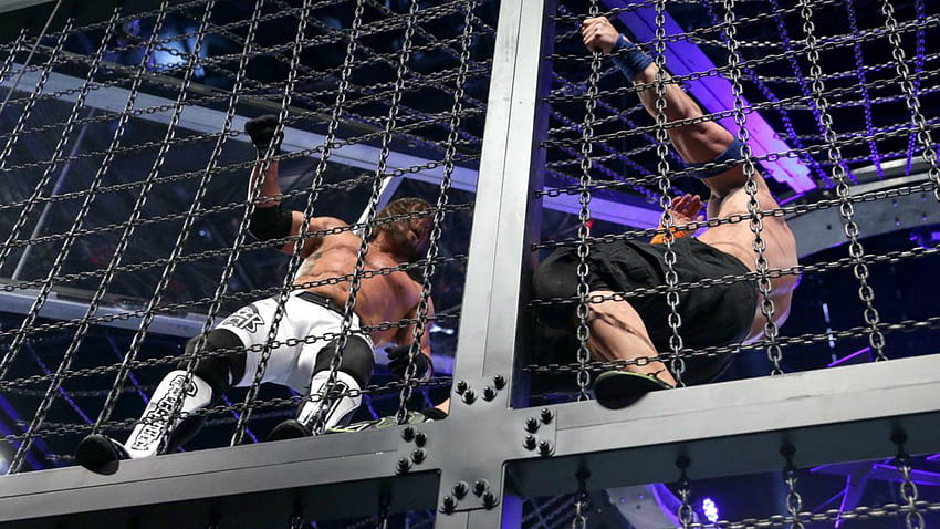 WWE Elimination Chamber: Watch 60 seconds of the hardest hits HD wallpaper