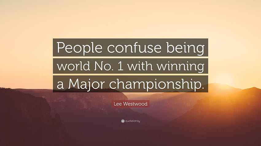 Lee Westwood Quotes HD wallpaper