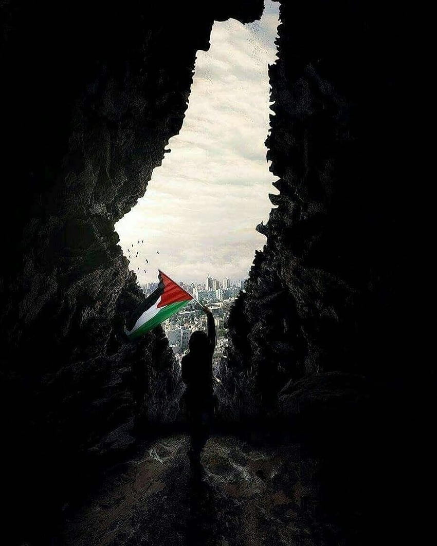 Vom Fluss bis zum Meer wird Palästina ❤, Palästina-Karte sein HD-Handy-Hintergrundbild