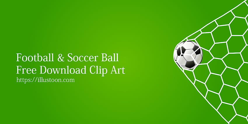 Football & Soccer Ball Clip Art ｜Illustoon, green soccer balls HD wallpaper