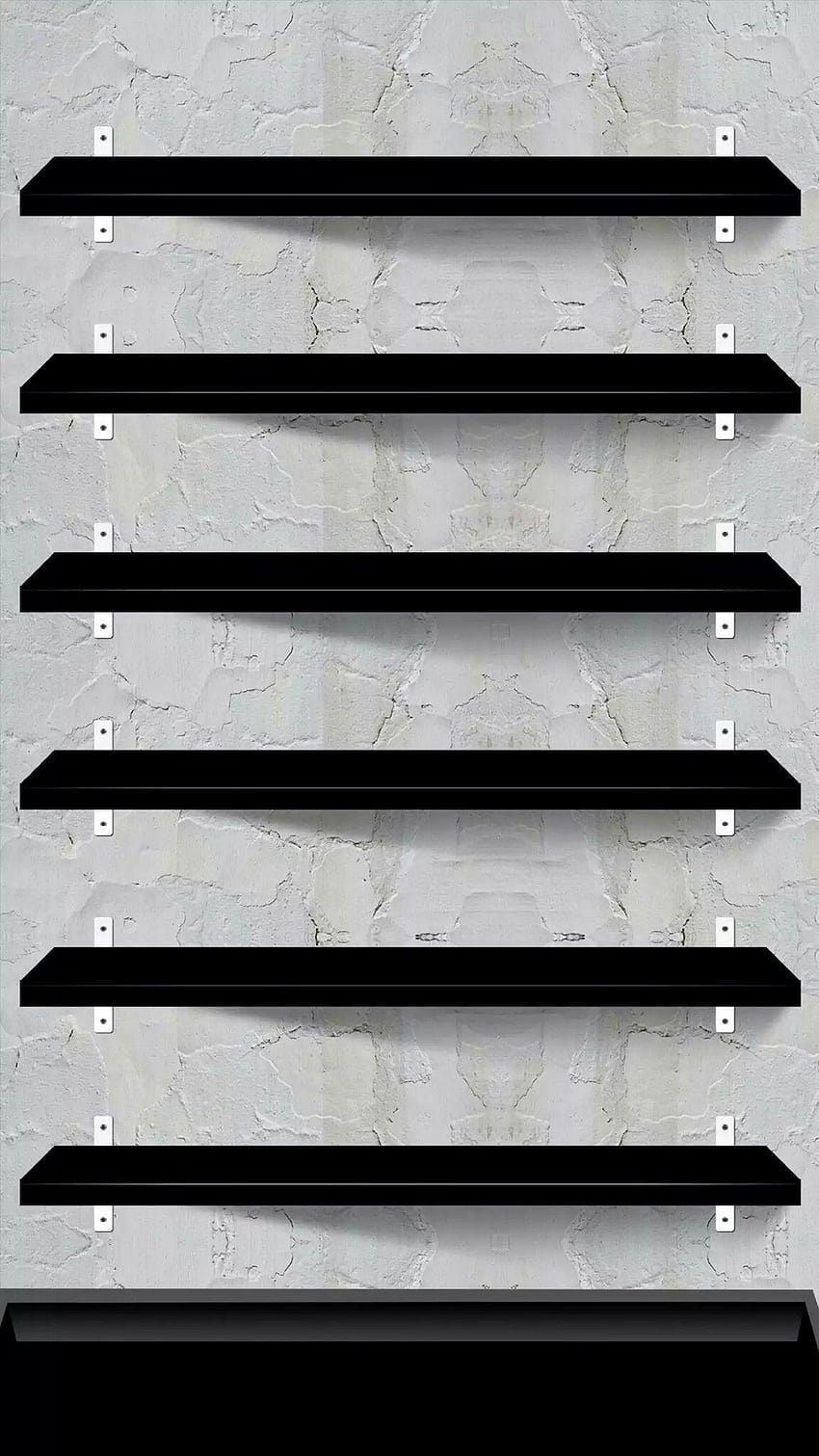 Schwarzes Regal * Regal und Symbol Pinterest HD-Handy-Hintergrundbild