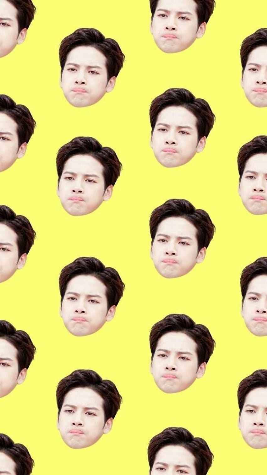 Got7-Fanseite eingeschaltet, Jackson-Wang-Meme HD-Handy-Hintergrundbild