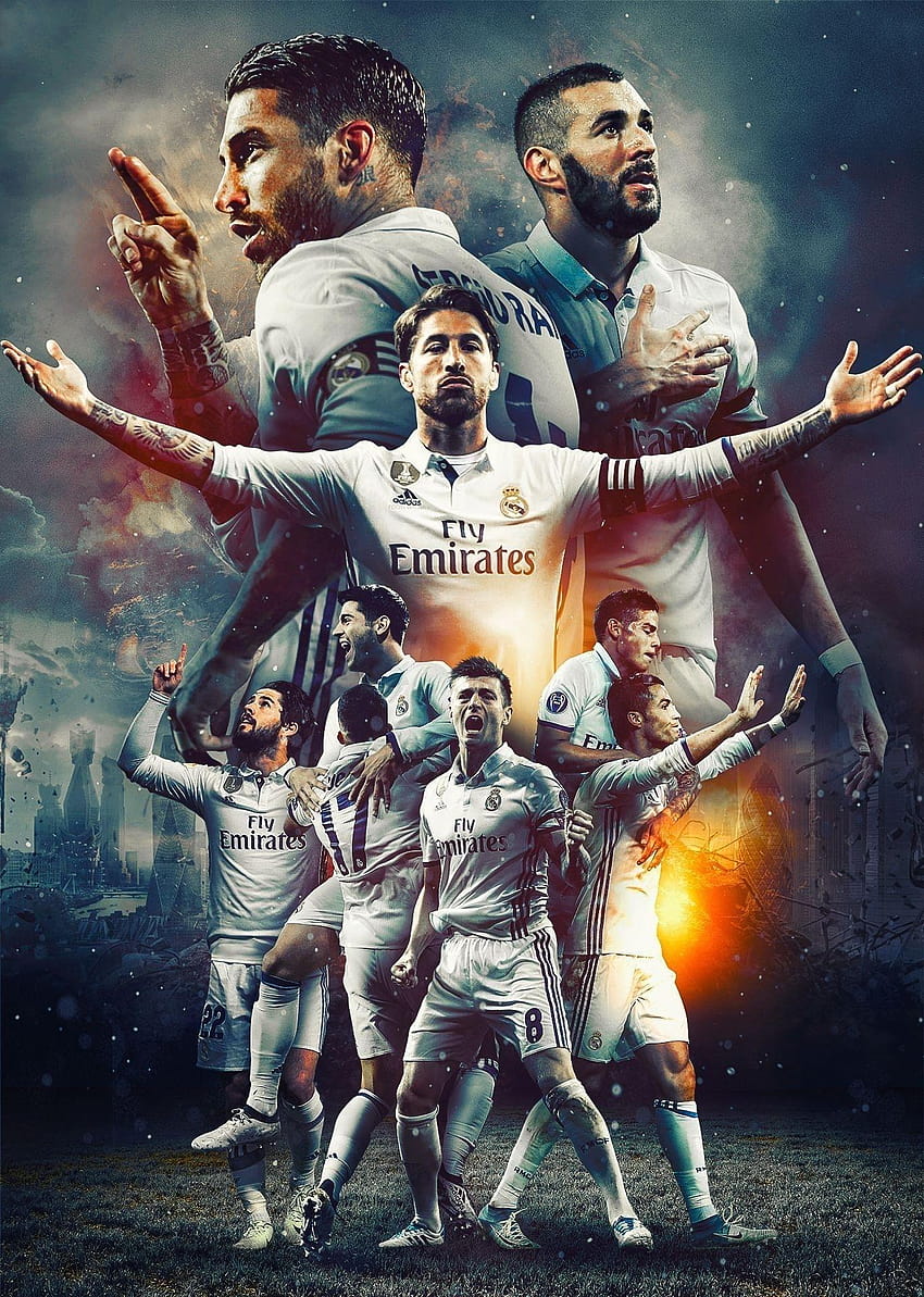 8 Real Madrid, real madrid champion HD phone wallpaper
