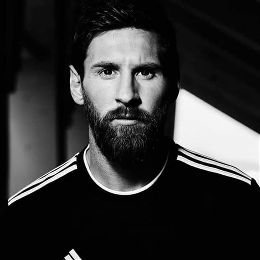 Preto e branco de Messi postado por John Tremblay, messi preto e branco Papel de parede de celular HD