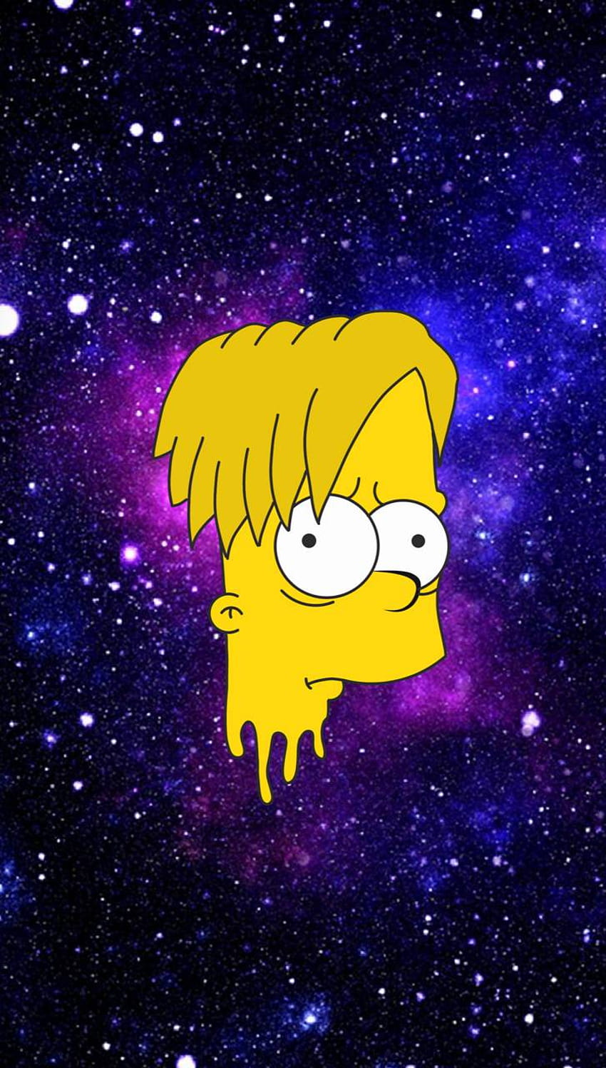 Bart sad by Jules_moon, bart simpson broken heart HD phone