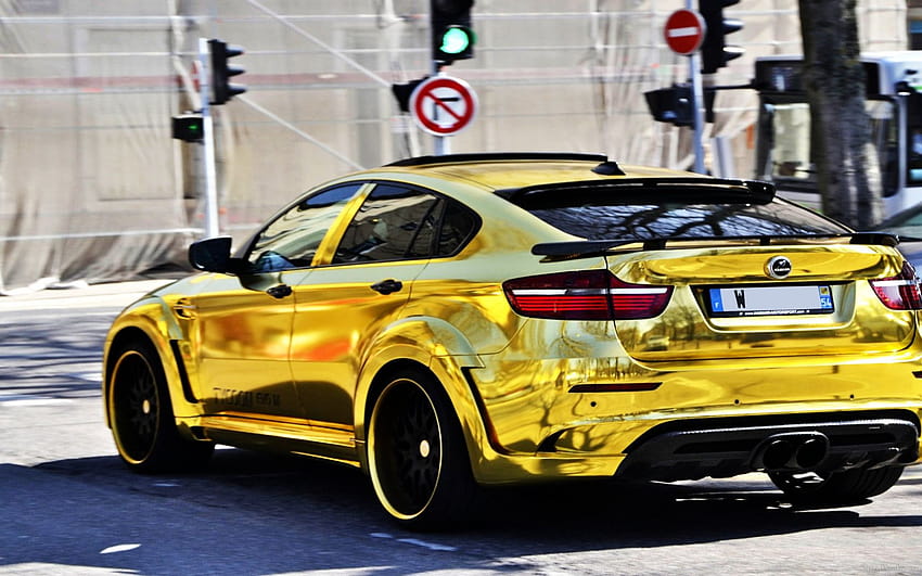 Gold BMW X6M Custom Hamann Supreme Edition 1 Dream Cars [1920x1080] for your , Mobile & Tablet HD wallpaper
