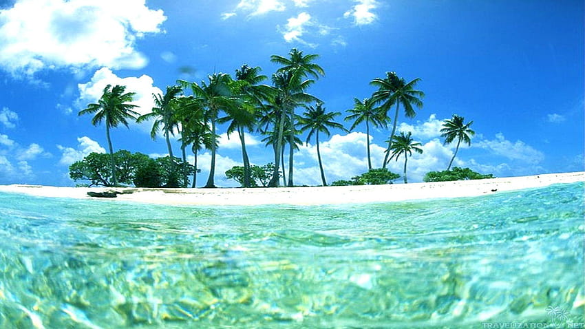 7 ความงามแบบทรอปิคัล เกาะที่สวยงาม วอลล์เปเปอร์ HD