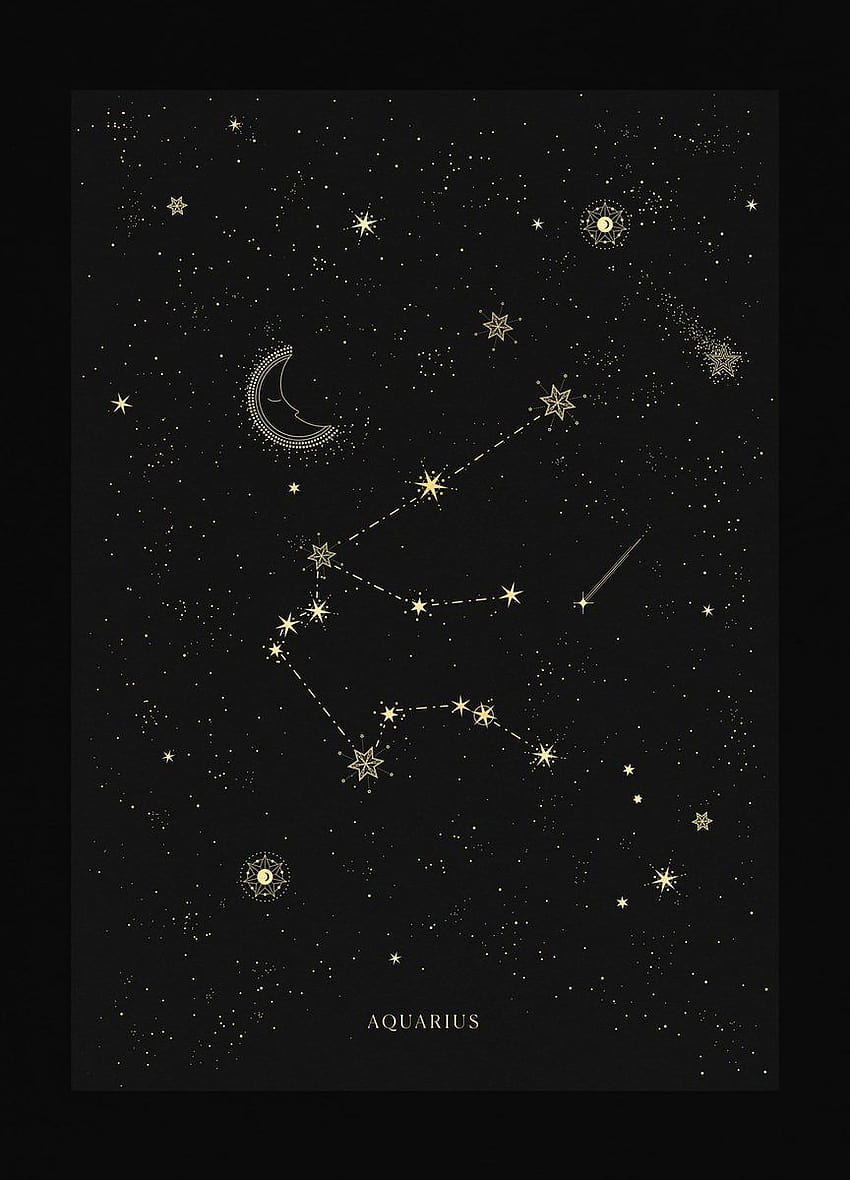 Constellation du Verseau, Verseau et Sagittaire Fond d'écran de téléphone HD