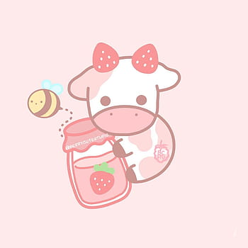 Premium Vector  Cute chibi cow kawaii illustration