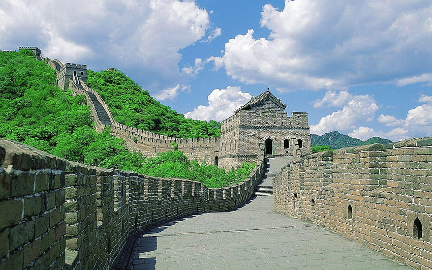 Chinese ancient Great Wall , s HD wallpaper