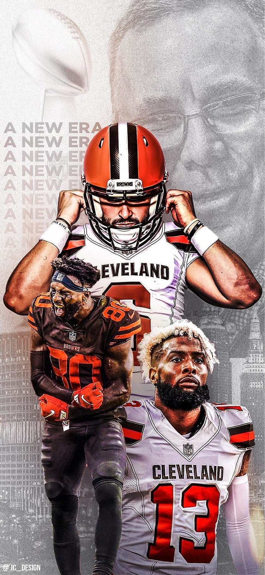 Straight fire phone . I found this on twitter and, obj cleveland browns HD phone wallpaper