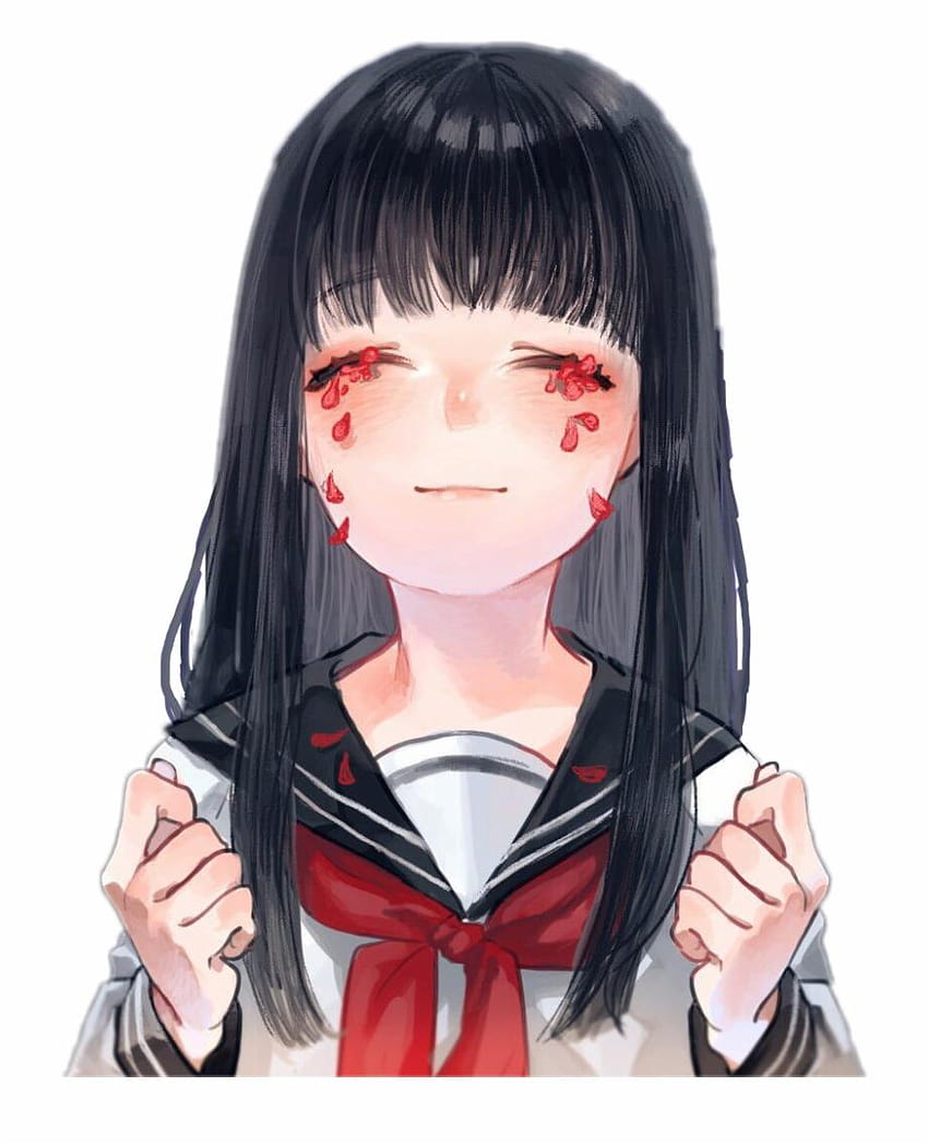 Anime Covering  Crying And Covering Face PNG Image  Transparent PNG Free  Download on SeekPNG