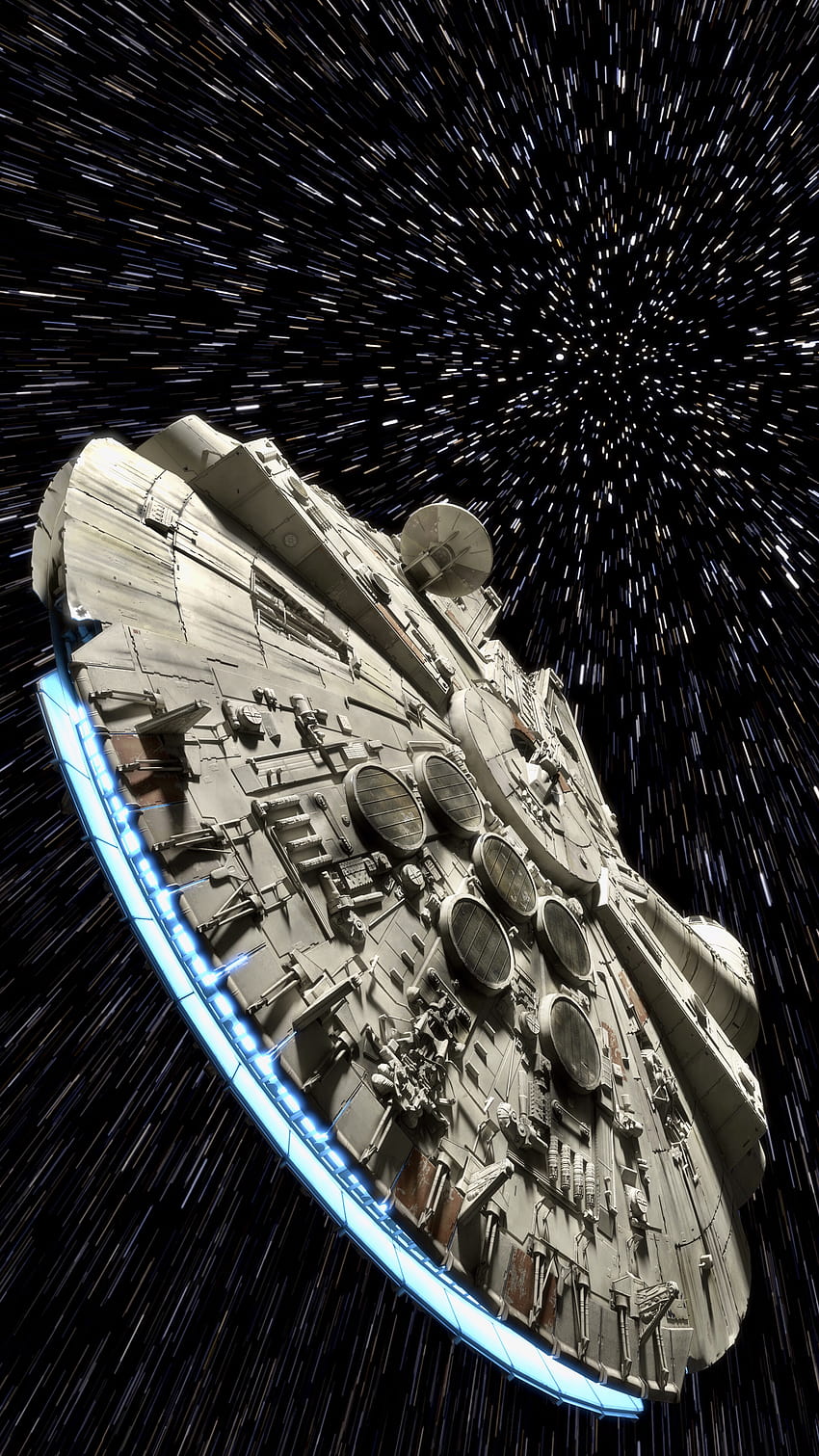 Fastest junk of junk in the galaxy new 4k rendered Millennium Falcon  wallpaper  rStarWars