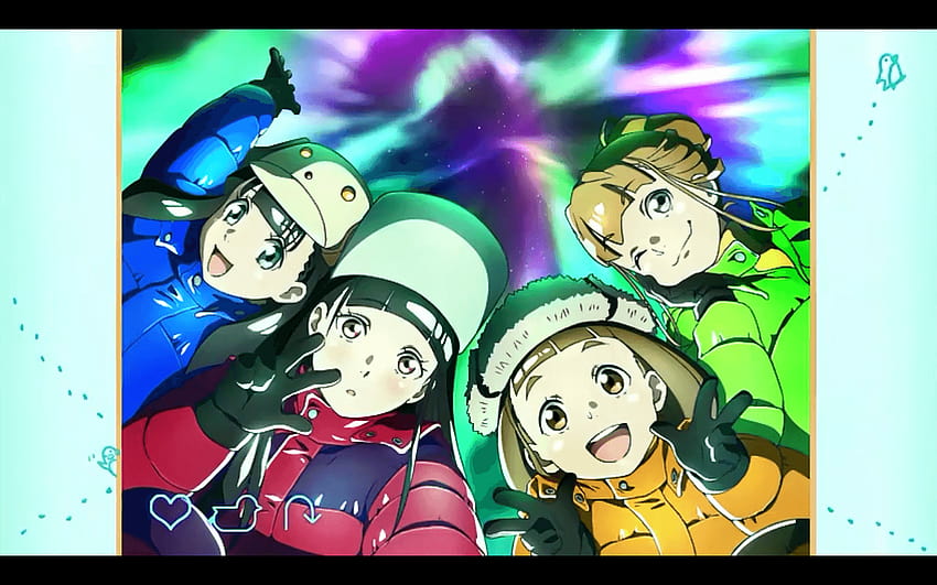 Wallpaper Miyake Hinata, Sora Yori Mo Tooi Basho, Tamaki Mari, Penguin,  Shiraishi Yuzuki - Resolution:2000x1310 - Wallpx