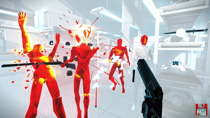 Superhot Dev, VR'de Denemeye Devam Ediyor, Yeni Oyun Atlama Desteği, superhot mind control silme HD duvar kağıdı