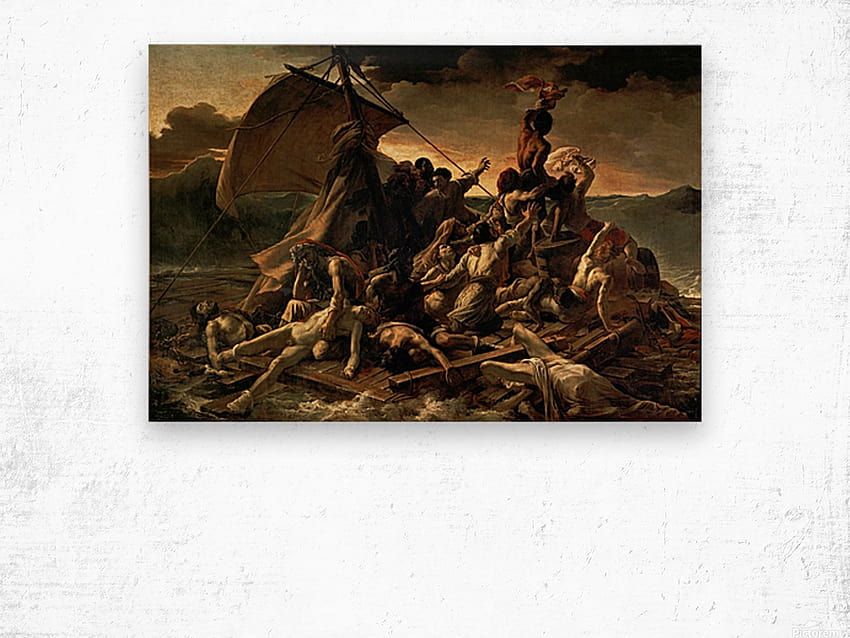 Théodore Géricault: Tratwa Meduzy 300 ppi, Theodore Gericault Tapeta HD