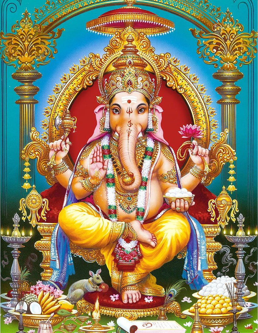 Ganesha, ClipArt, ClipArt in der Clipart-Bibliothek, fantastisches Ganesh-iPhone HD-Handy-Hintergrundbild