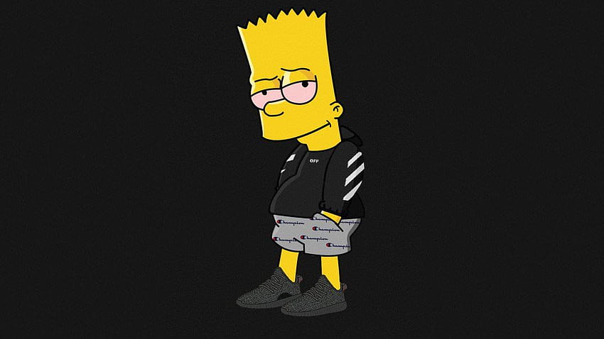 Depress sad Bart Simpson supreme cry wallpaper for depress boy #audio