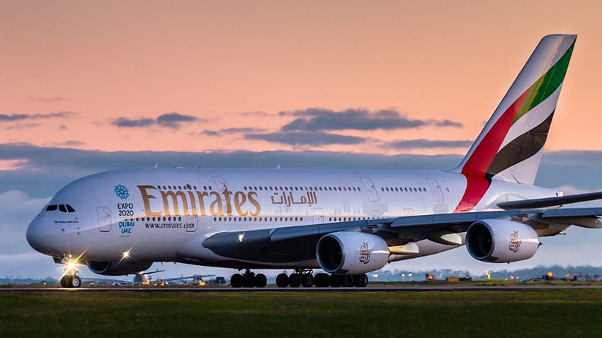 Airbus A380, emirates a380 HD wallpaper