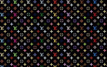 LouisVuitton #LV #MultiColor #Monogram #Pattern #Logo #HD