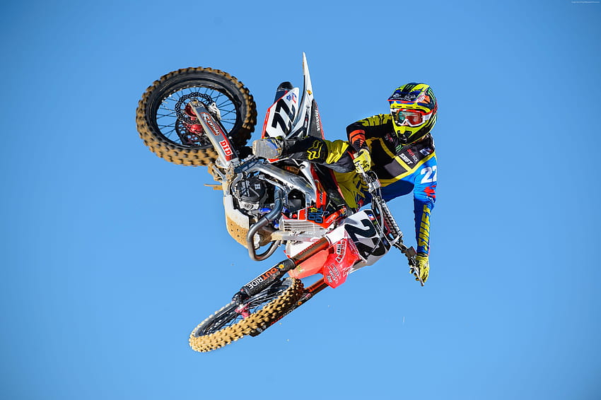 Chad Reed, motocross, fmx, rider, style, maneuver, motocross style HD wallpaper
