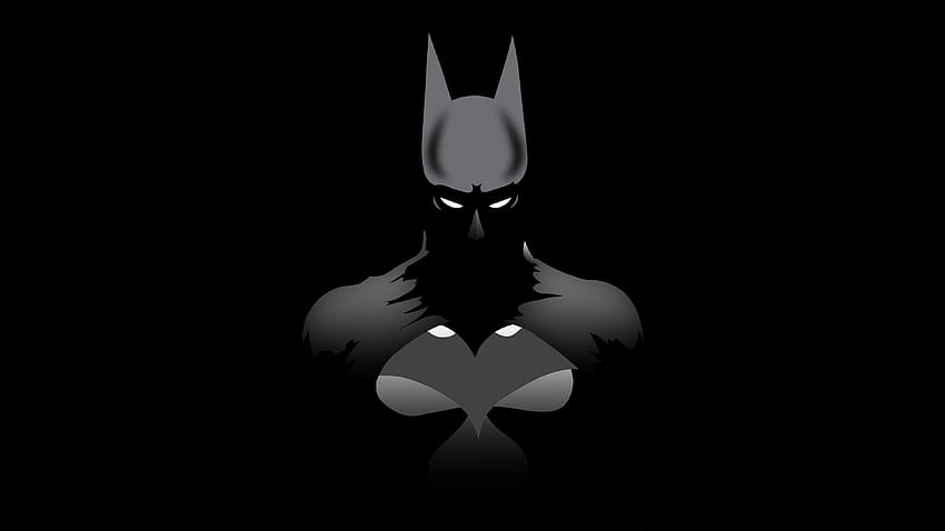 Dark Knight Minimalism , Superheroes, batman minimalistic HD wallpaper ...