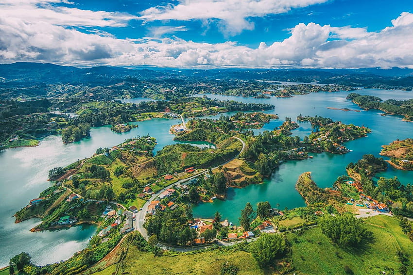 10 melhores lugares da Colômbia para visitar, lindos papel de parede HD