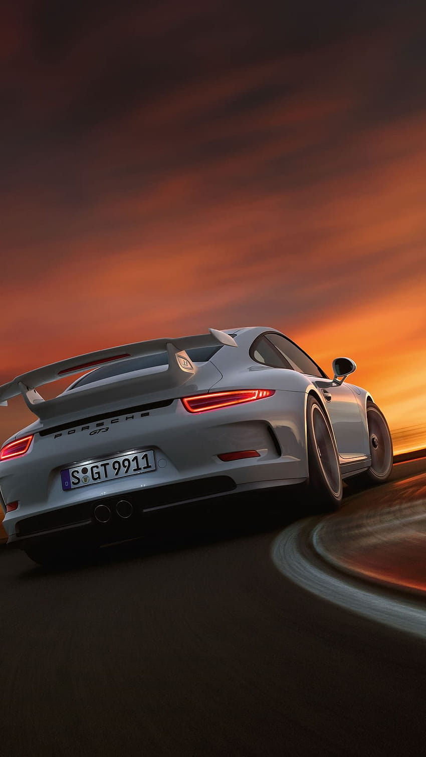 Porsche 911 GT3 2022 HD-Handy-Hintergrundbild