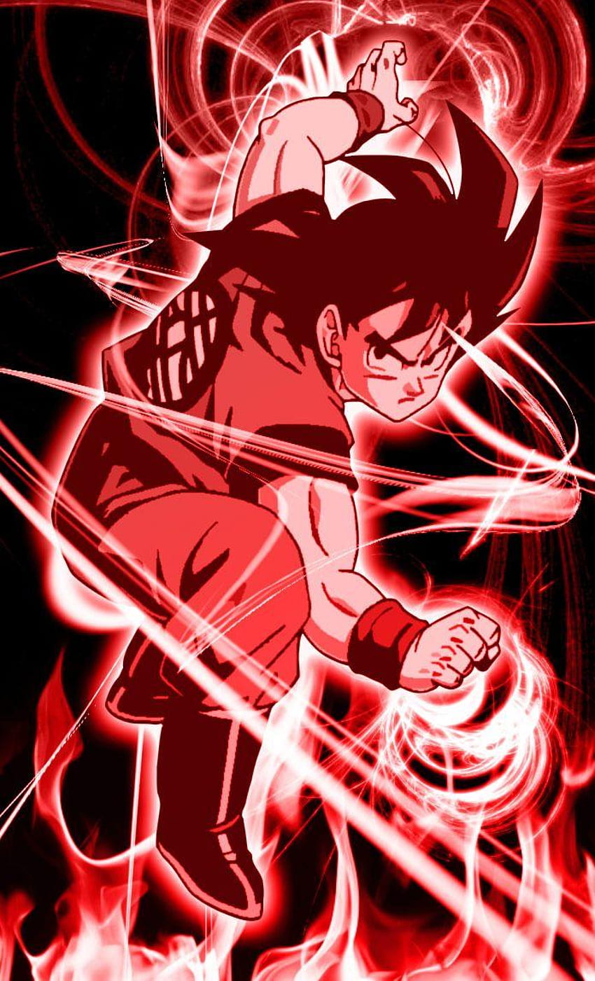 Goku Kaioken, kaio ken wallpaper ponsel HD