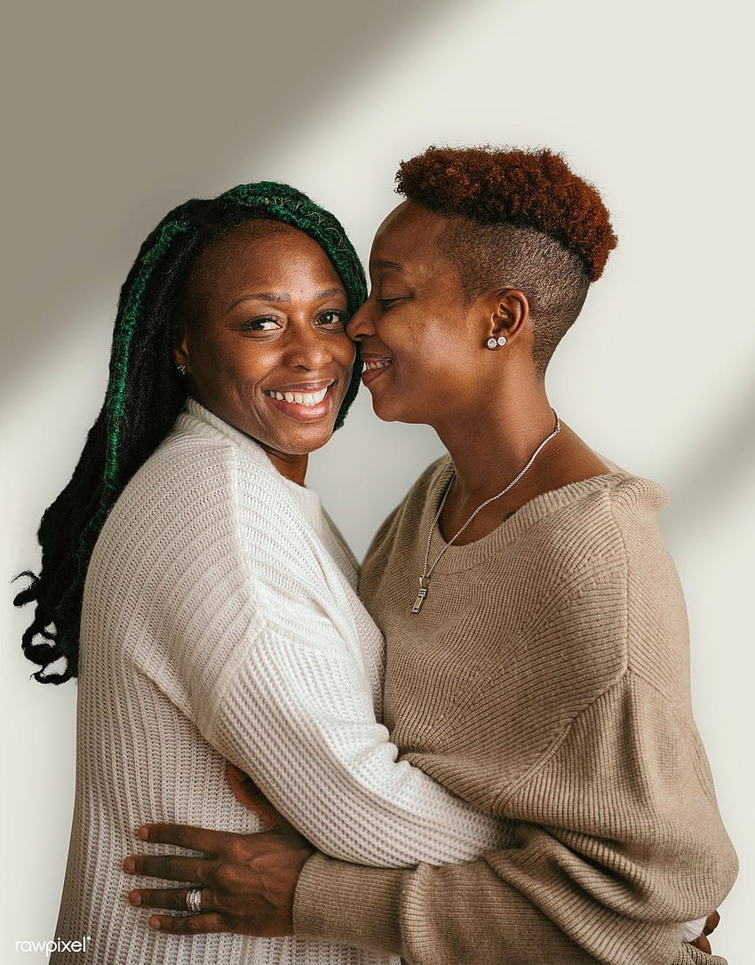 Premium Of Happy Lesbian Couple Hugging Each Other 2326661, lesbian couple kiss HD phone wallpaper