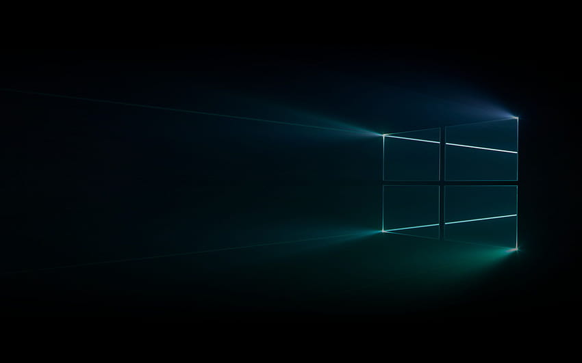 Elenco scuro di Windows 10, finestre scure del computer Sfondo HD