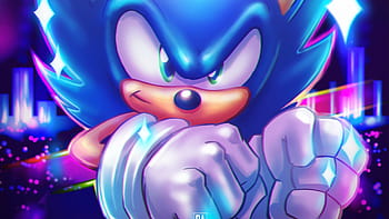 Darkspine Sonic by Sweecrue HD phone wallpaper