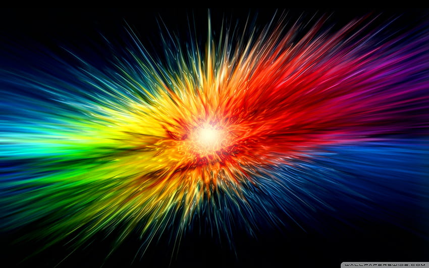 Rainbow Dash Splash Colors HD wallpaper