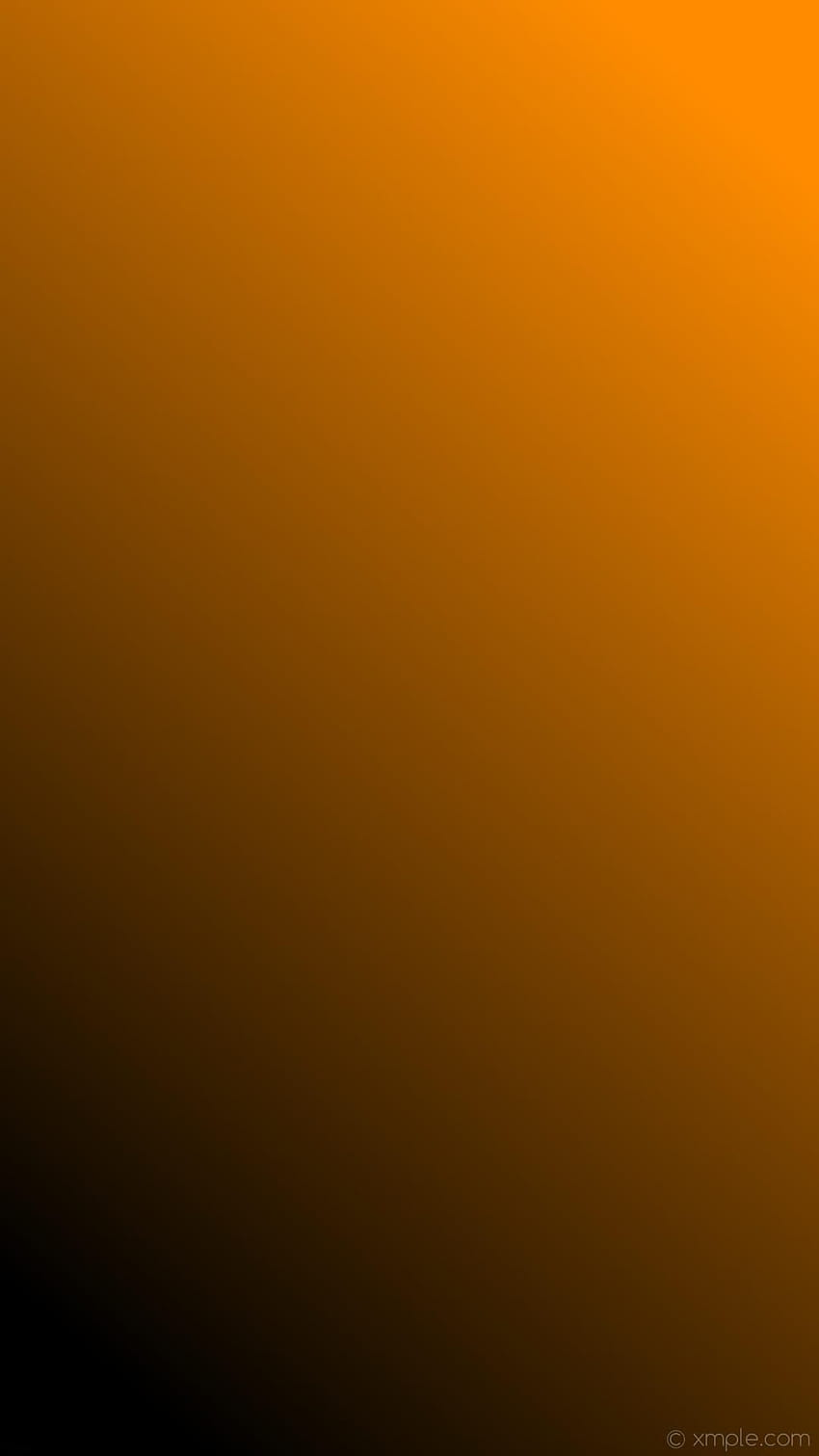 Dark Orange, orange and black gradient HD phone wallpaper