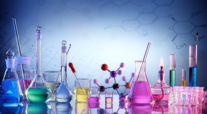 Laboratory Research, chemical background HD wallpaper