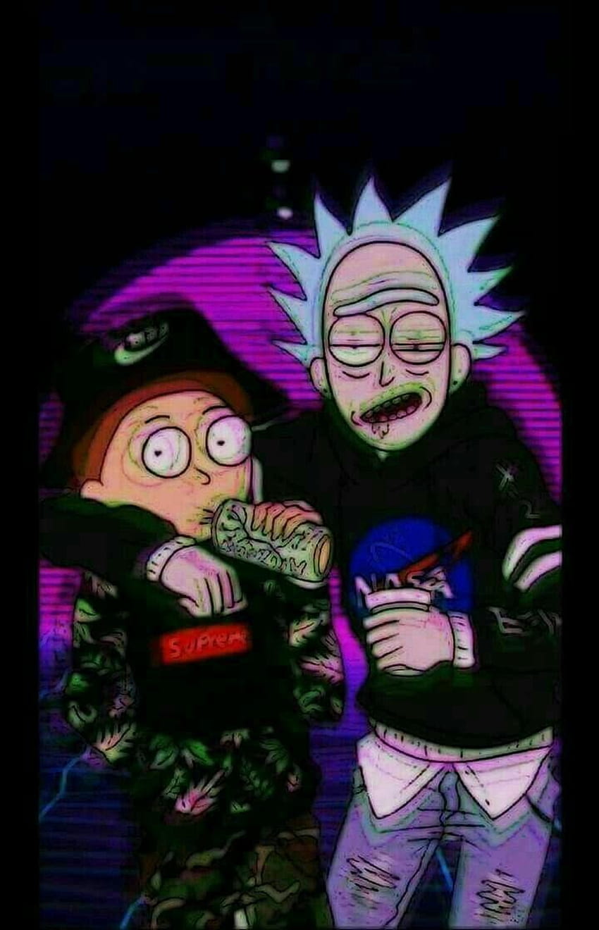 Iphone Dope Backgrounds, rick and morty iphone supreme HD phone wallpaper |  Pxfuel