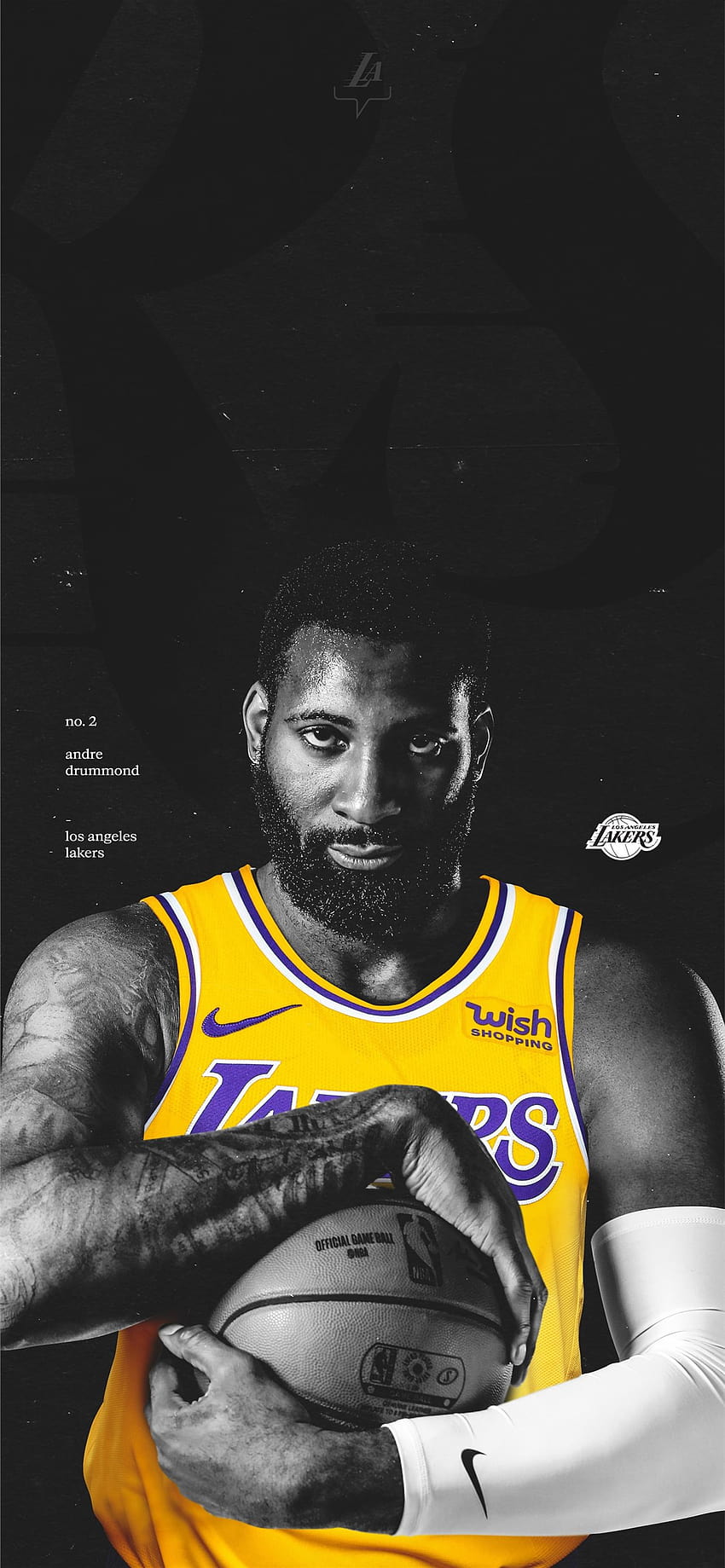 Download Lakers Iphone With Lebron Dunking Wallpaper